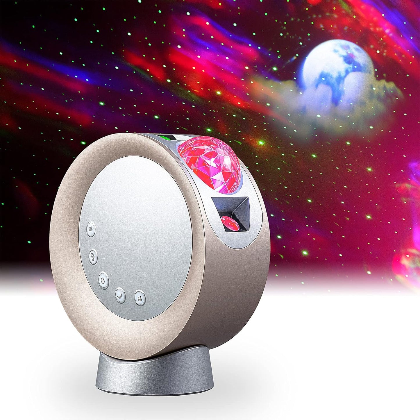 Star Projector Light, LED Night Light Sky Galaxy Projection Sky Light Cloud Moon Night Light for Bedroom/Party/Home/Theater